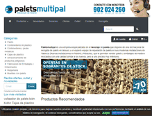 Tablet Screenshot of paletsmultipal.com